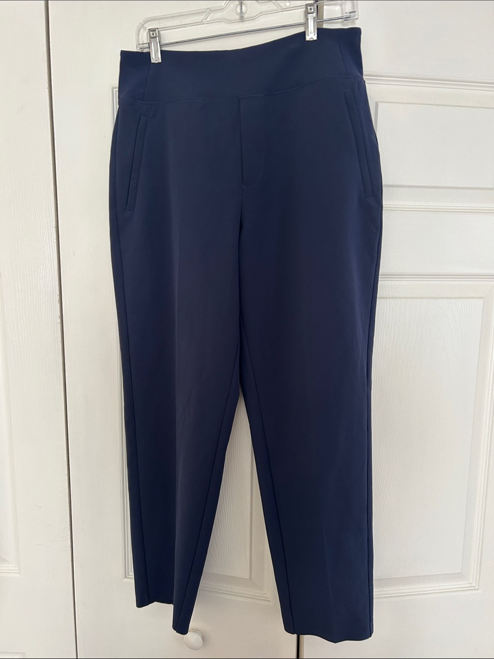 Athleta navy trousers